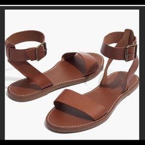 Madewell Boardwalk Ankle Strap Sandals